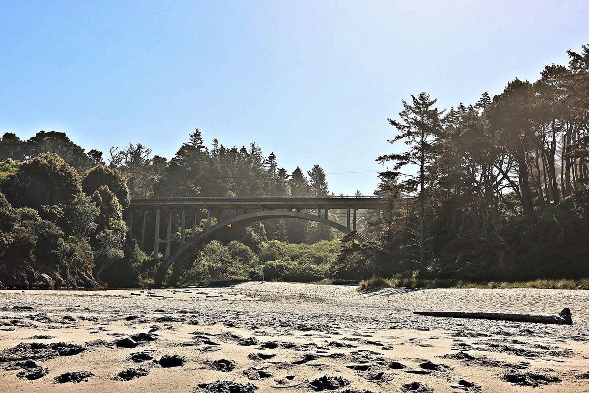 The Bridge from the Beach
