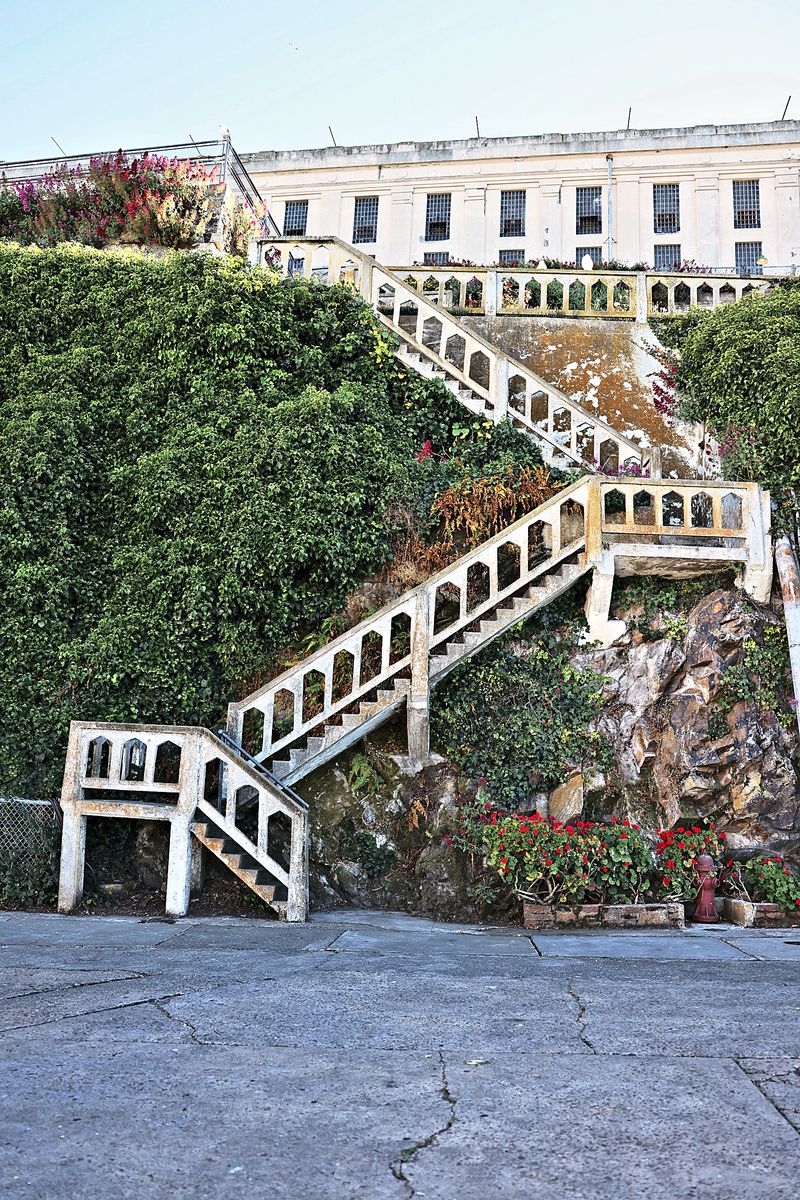 The Stairs Below the Cellhouse