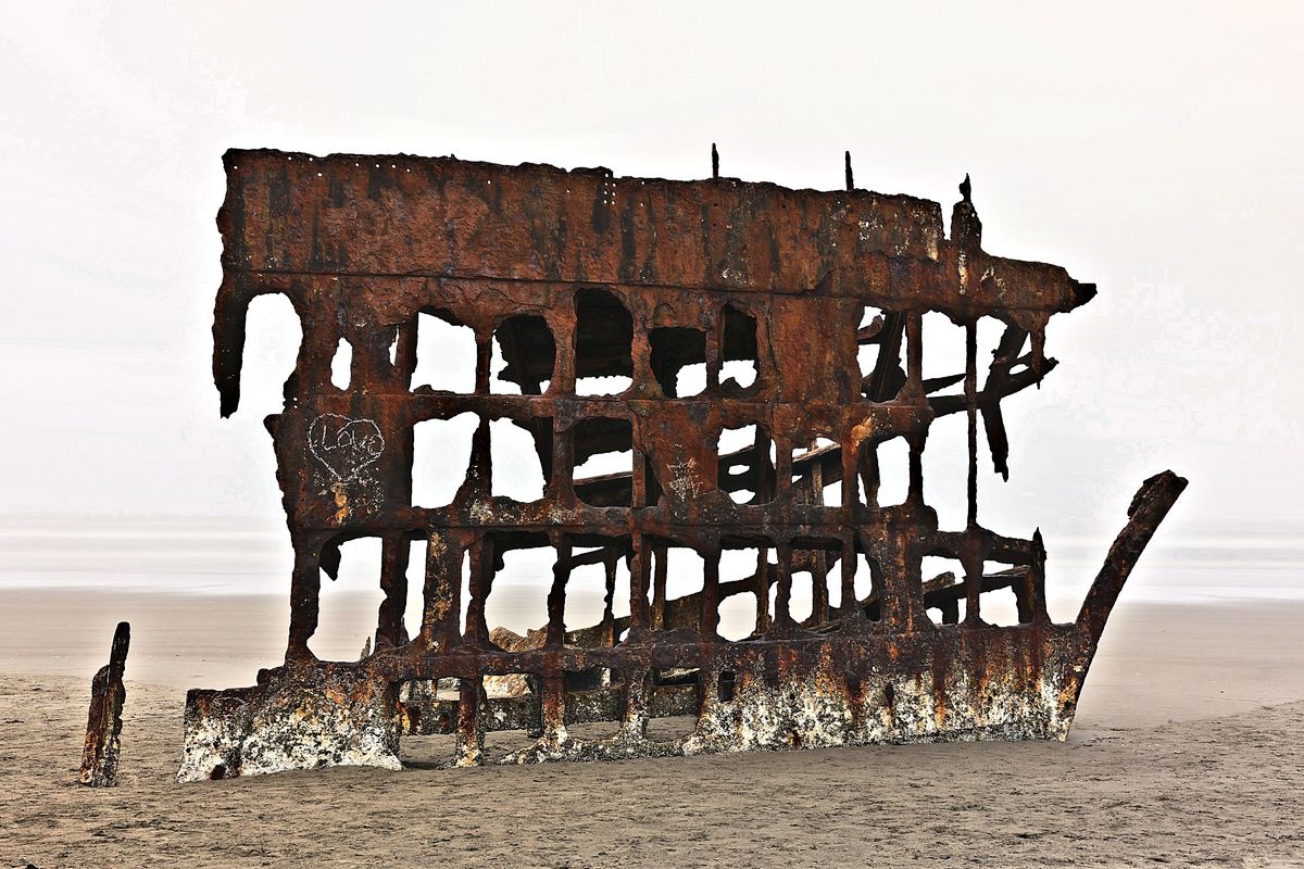 The Wreck of the Peter Iredale