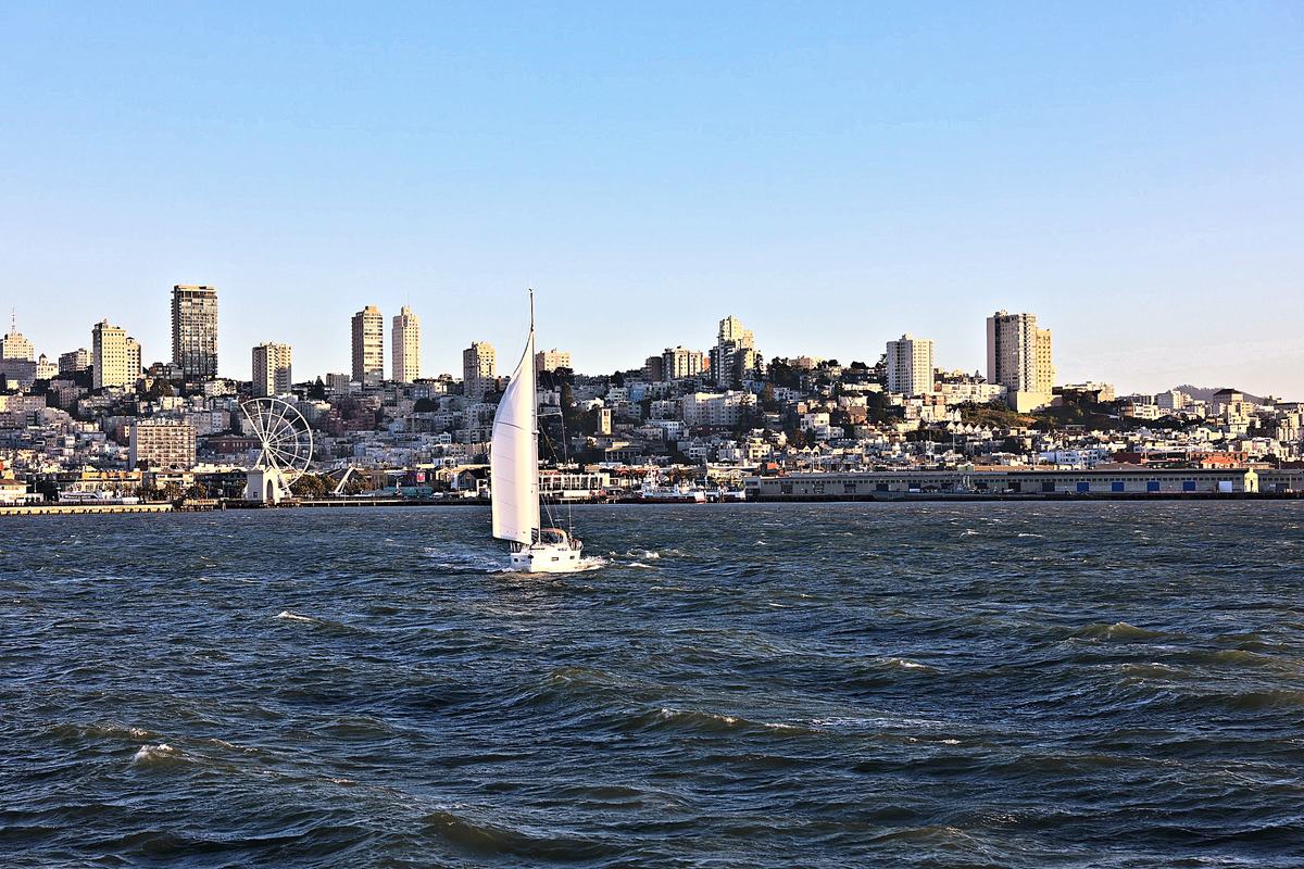 One Sail Before the City